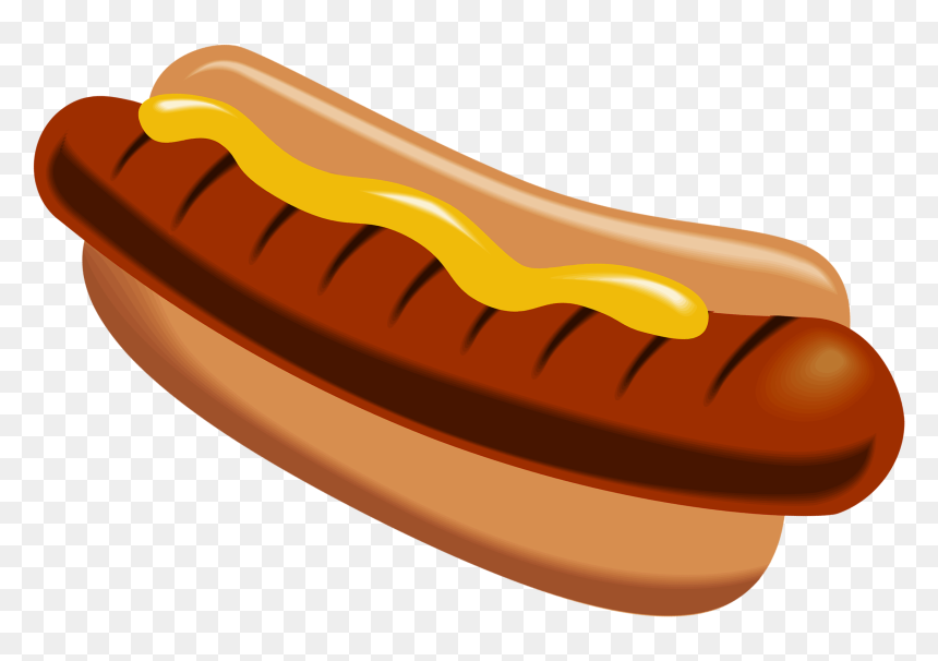 Hot Dog Clipart Transparent Background, HD Png Download - corndog png