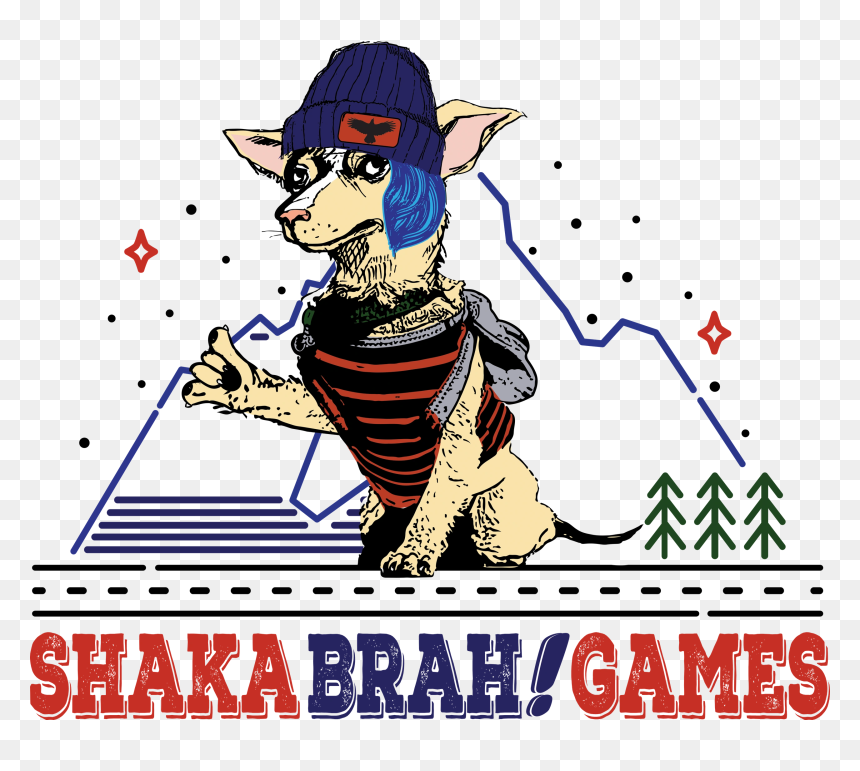Shaka Brah Games Logo - Cartoon, HD Png Download - shaka png