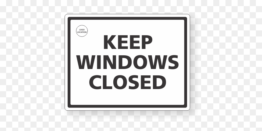 Keep Calm, HD Png Download - closed sign png