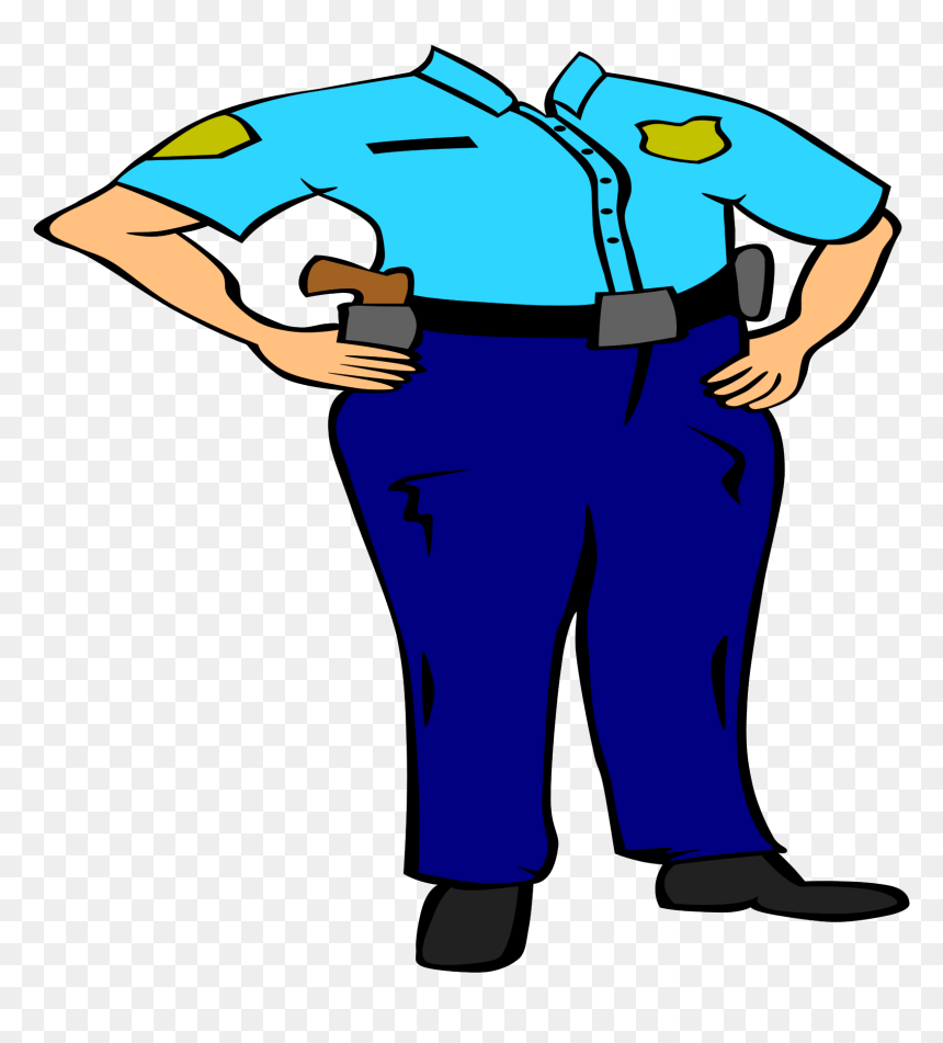 3c Police Clip Arts - Police Uniform Clipart, HD Png Download - police icon png