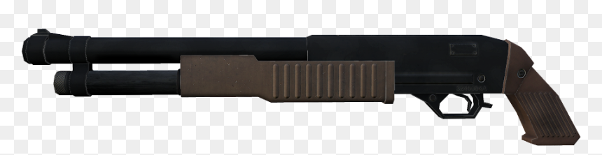 Low Poly Shotgun, HD Png Download - hand gun png