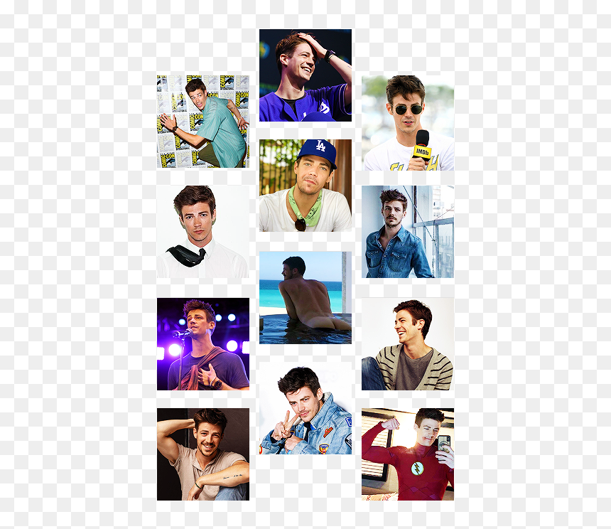 Collage, HD Png Download - grant gustin png