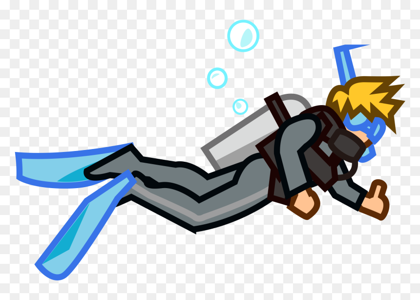 Diver Png - Cartoon Scuba Diver Png, Transparent Png - diver png