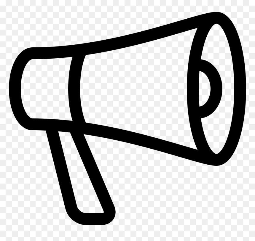 Bullhorn - Icon Advertise, HD Png Download - bullhorn png