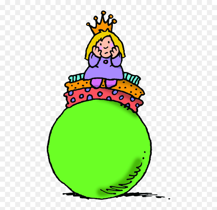 The And Pea Fairy - Princess And The Pea Clipart, HD Png Download - pea png