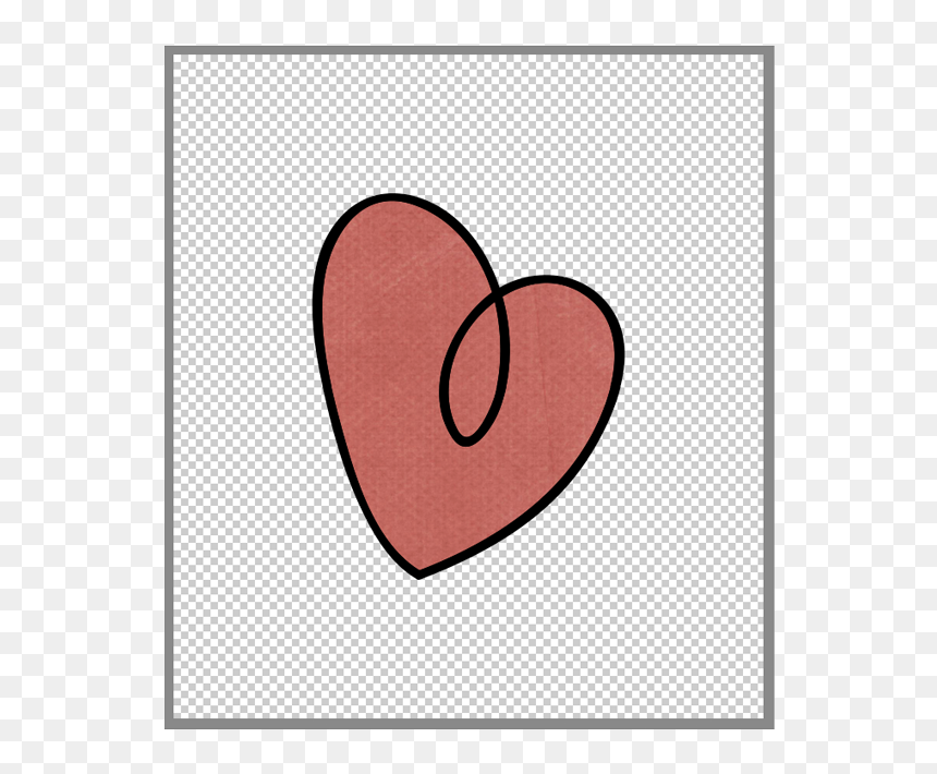 Heart, HD Png Download - heart doodle png