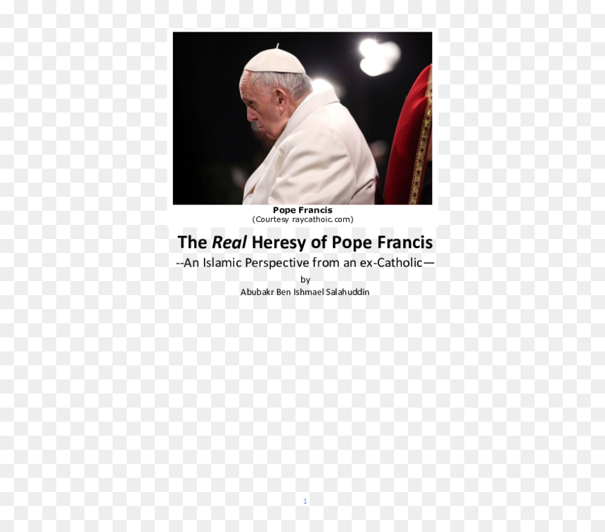 Elder, HD Png Download - pope francis png