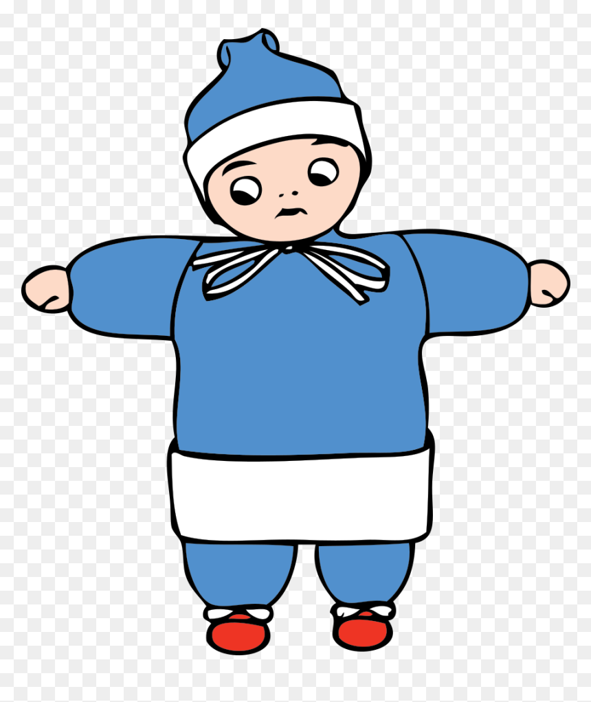 Snow Child Clip Art At Clker - Child Clip Art, HD Png Download - snow clipart png