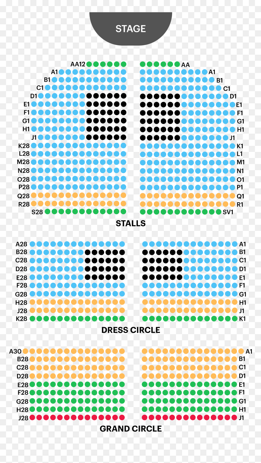 Phoenix Theatre Seating Map - Phoenix Theatre, HD Png Download - pheonix png