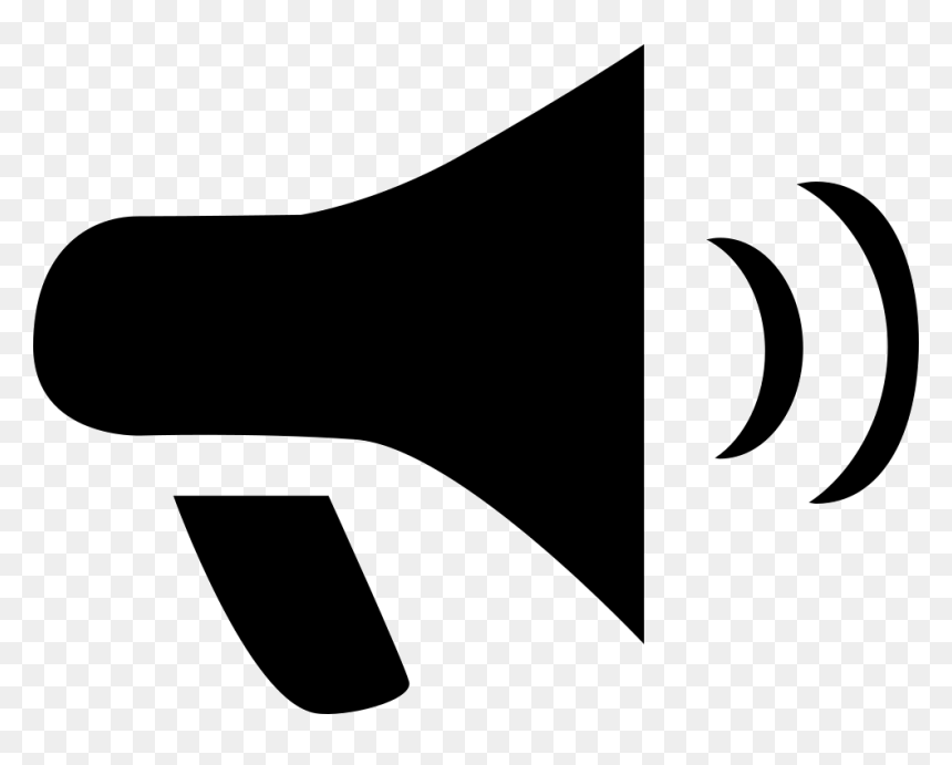 Bullhorn - Bullhorn Icon Png, Transparent Png - bullhorn png