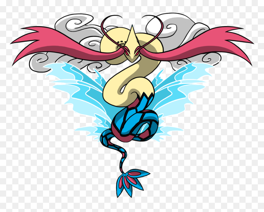 Defensive Milotic For Vgc Battling - Milotic Tattoo, HD Png Download - milotic png