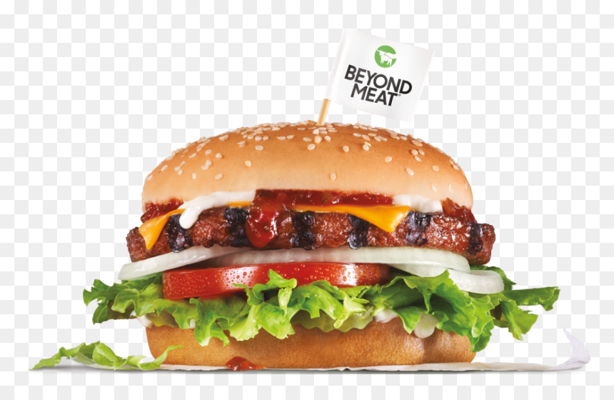 Illustration For Article Titled Get A Free Beyond Burger - Carl's Jr Beyond Burger, HD Png Download - hamburgers png