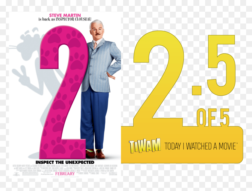 Pink Panther 2 Poster, HD Png Download - pink panther png