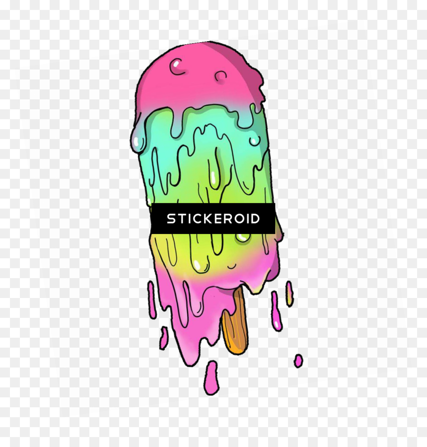 Ice Cream Grime - Illustration, HD Png Download - grime png