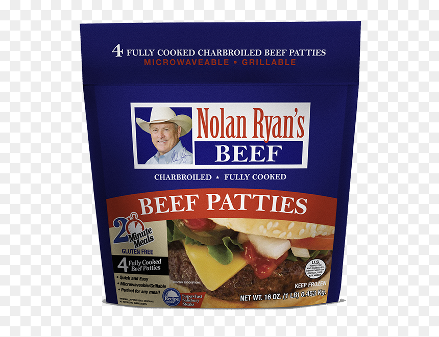 Null - Nolan Ryan Beef Patties, HD Png Download - hamburgers png