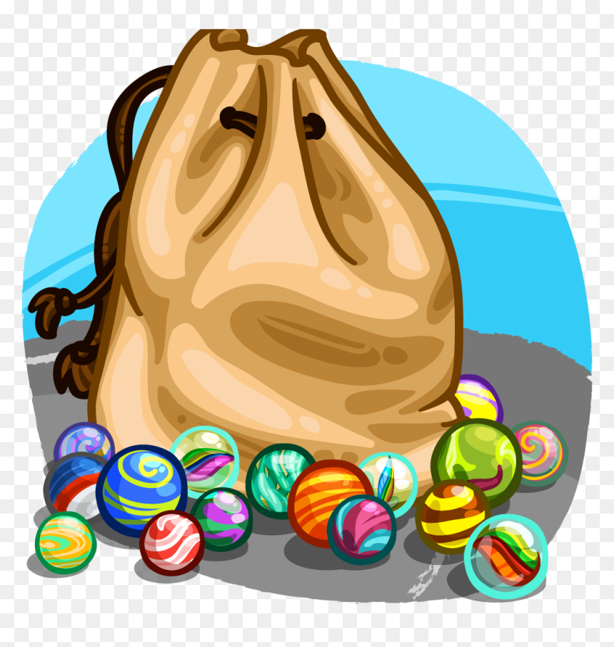 Frames Illustrations Hd Images - Bag Of Marbles Clipart, HD Png Download - marbles png
