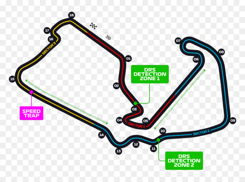 Alfa Romeo - Silverstone F1 Circuit Map, HD Png Download - english flag png