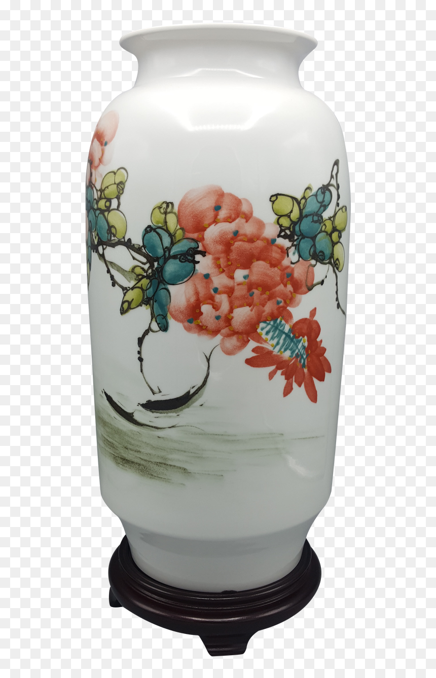 Transparent Modern Flower Vase Png - Ceramic, Png Download - modern flower vase png