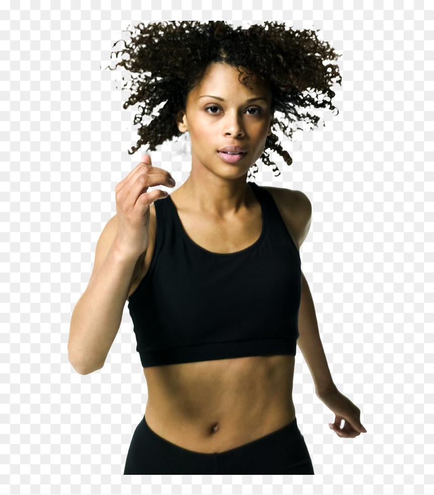 Navel , Png Download - Afro, Transparent Png - jogging png