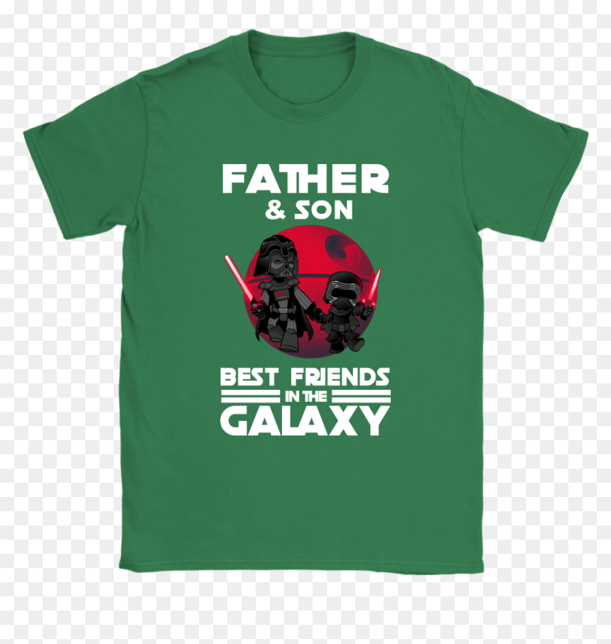 Father & Son Best Friends In The Galaxy Family Movies - Active Shirt, HD Png Download - father and son png