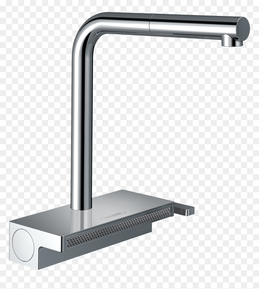 Single Lever Kitchen Mixer - Aquno Select M81 With L Shaped Spout, HD Png Download - classy model png