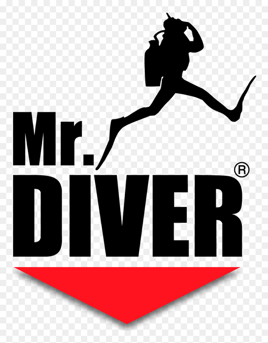Mr Diver Logo, HD Png Download - diver png