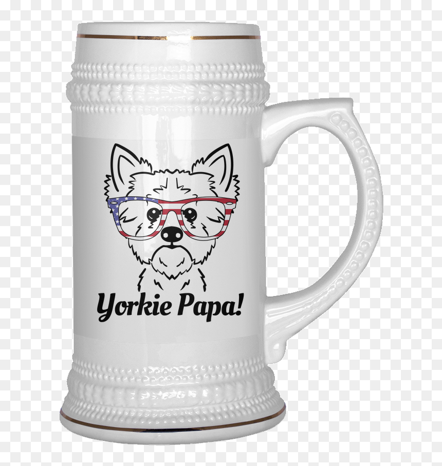 Pit Bull Papa Beer Stein - Beer Stein, HD Png Download - pit bull png