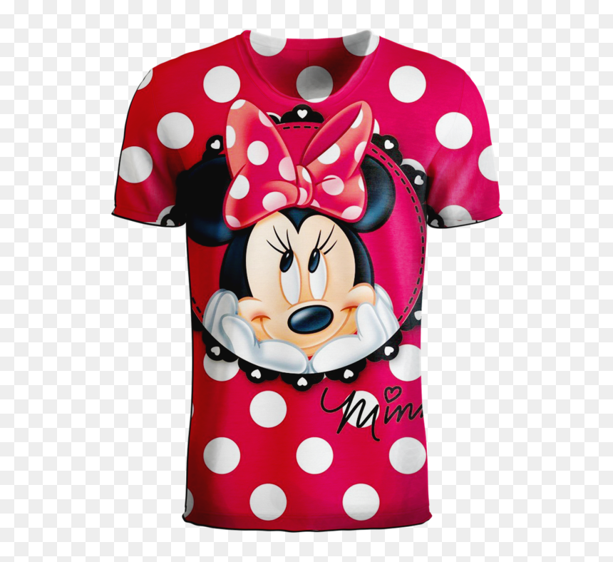 Anime Mickey Minnie Mouse 3d T-shirt - Mickey And Minnie 3d Png, Transparent Png - mickey mouse 3d png