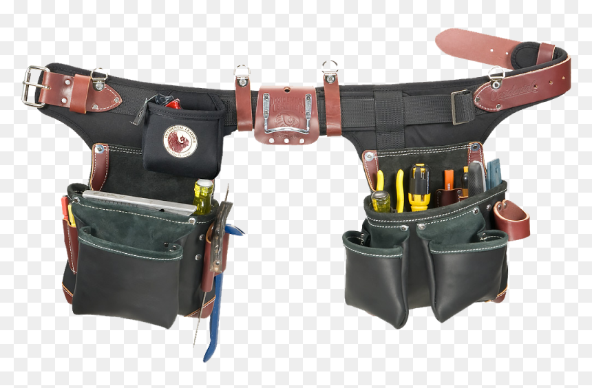 Black Occidental Leather Tool Belt, HD Png Download - tool belt png