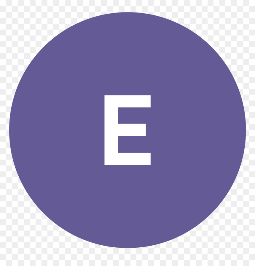 Purple E, HD Png Download - linha png