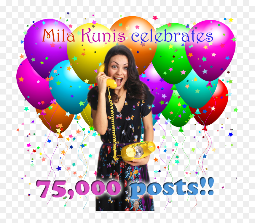 Happy Birthday To Our Beautiful Niece, HD Png Download - mila kunis png