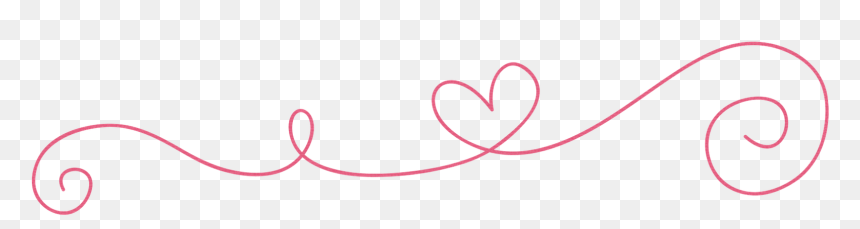 Linha Com Coração Png, Transparent Png - linha png