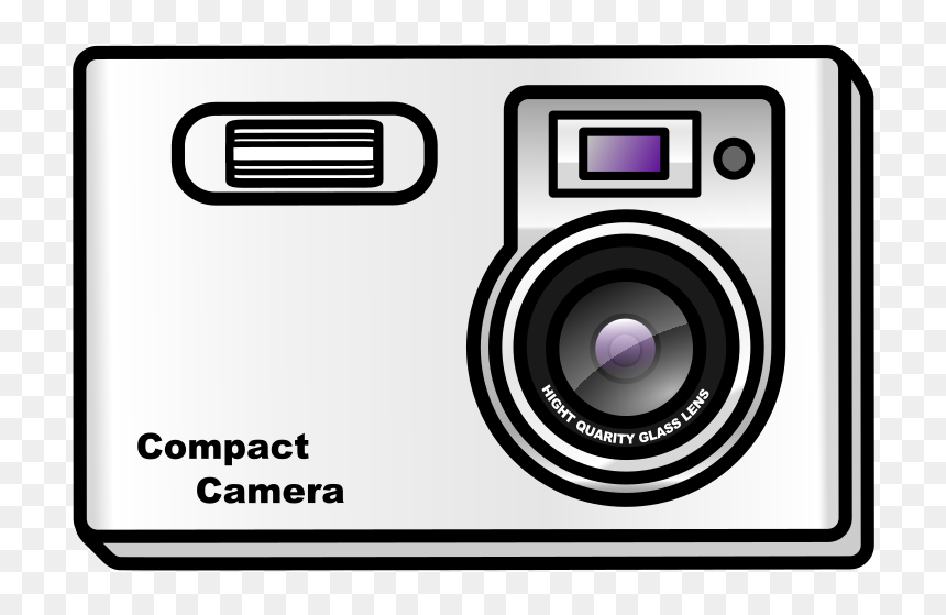 Slim Camera Clip Arts - Camera Clip Art, HD Png Download - mobile camera png