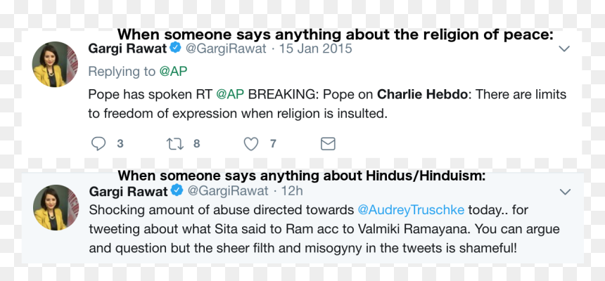 Ndtv Hypocrisy, HD Png Download - ram sita png
