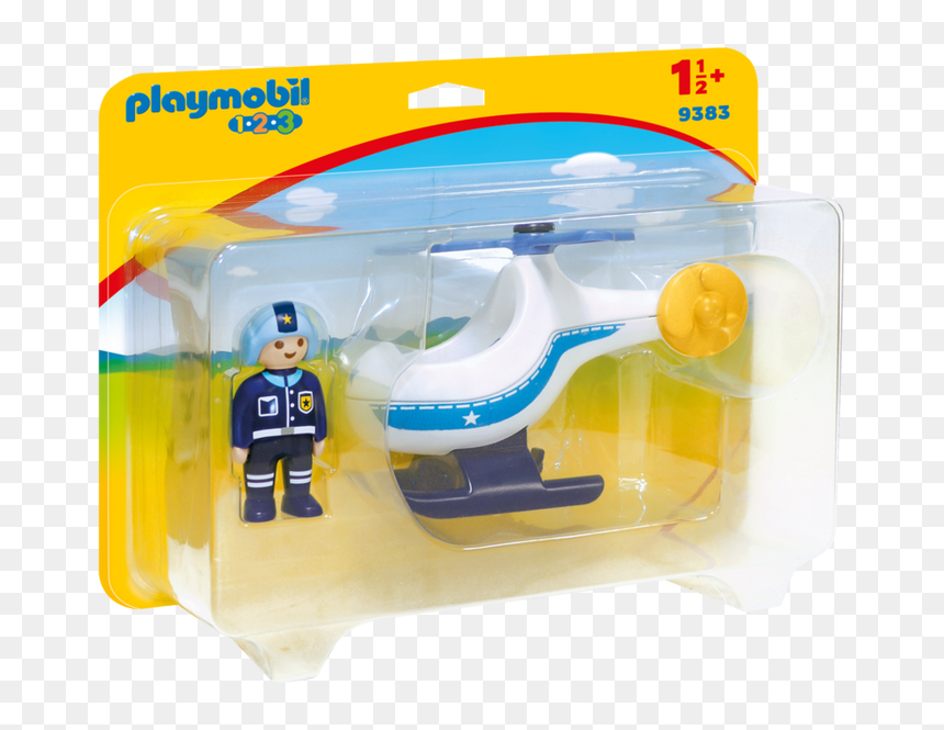 Playmobil Helikopter, HD Png Download - police helicopter png