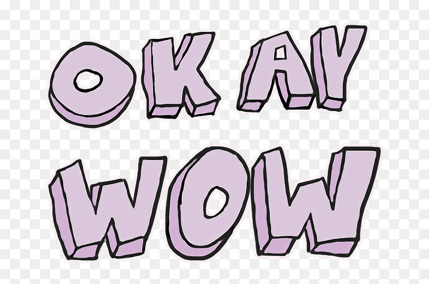 Wow Tumblr Transparent Clipart , Png Download, Png Download - tumblr words png