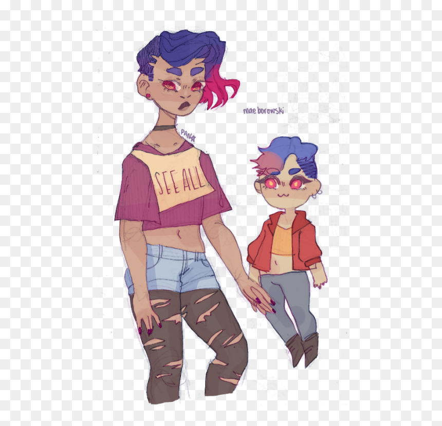 A Couple Of Human Mae Designswrow - Cartoon, HD Png Download - wrow png
