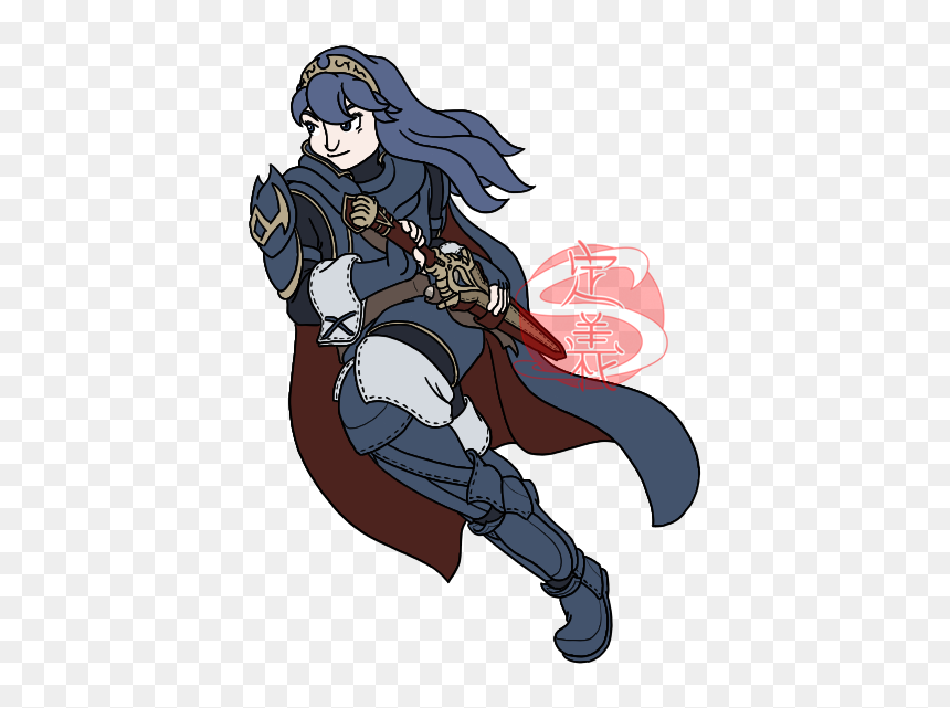 Lucina Dash - Cartoon, HD Png Download - lucina png