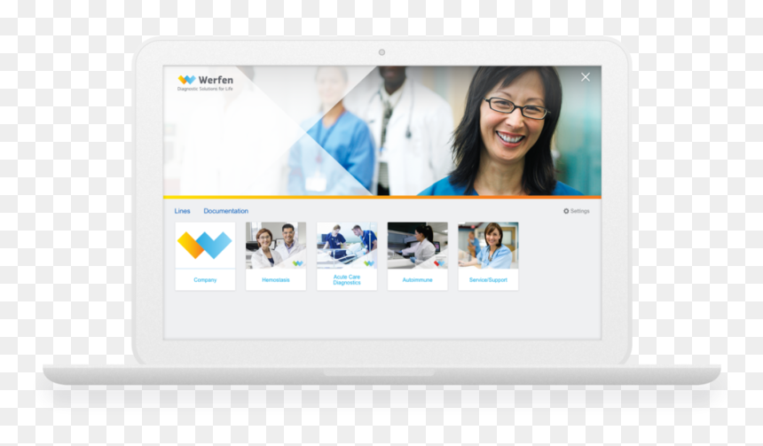 Werfen Touch Laptop Mockup , Png Download - Website, Transparent Png - laptop mockup png