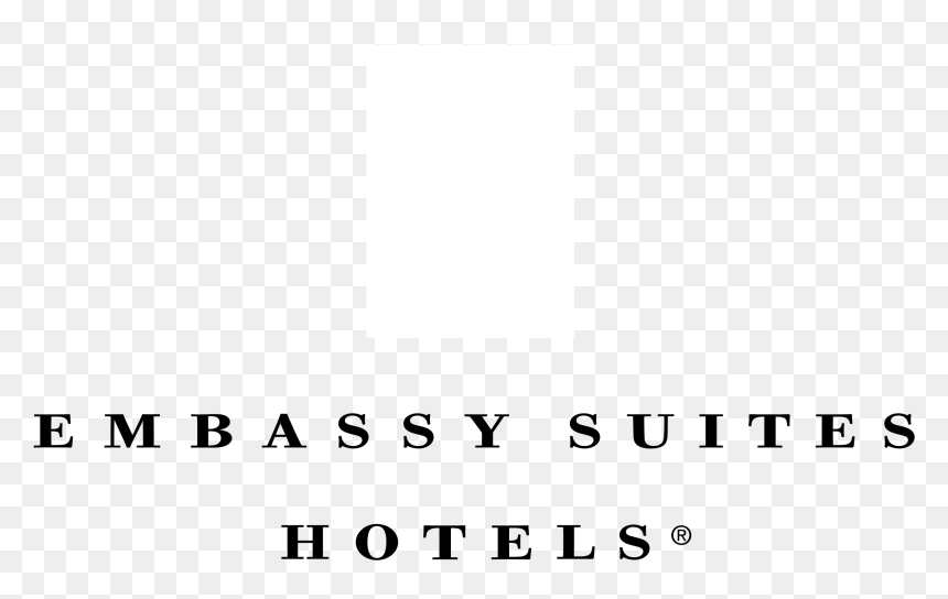 Embassy Suites Hotels Logo Black And White - Darkness, HD Png Download - embassy suites logo png