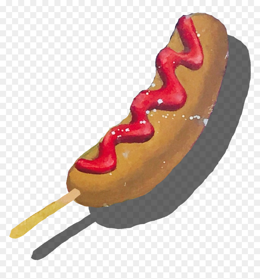 Ice Cream Bar, HD Png Download - corndog png