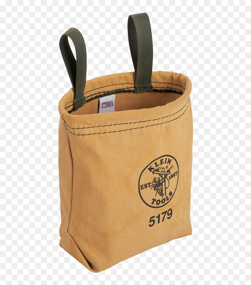 Klein Tools 5179s Water-repellant Canvas Pouch, HD Png Download - tool belt png