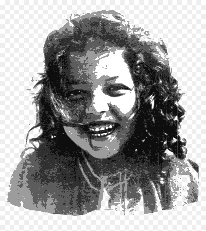 This Free Icons Png Design Of Happy Kid Laughs , Png - Happy Kid Black And White, Transparent Png - black kid png