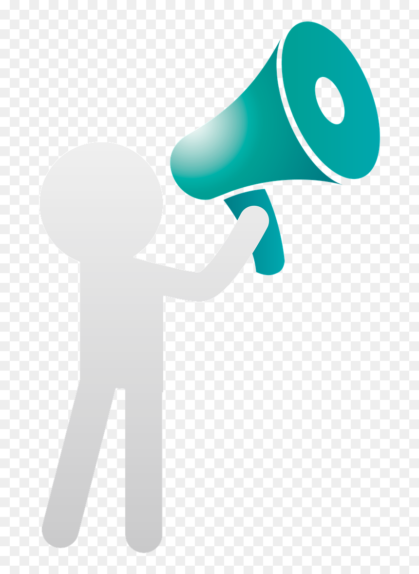 Loud Speaker, HD Png Download - bullhorn png