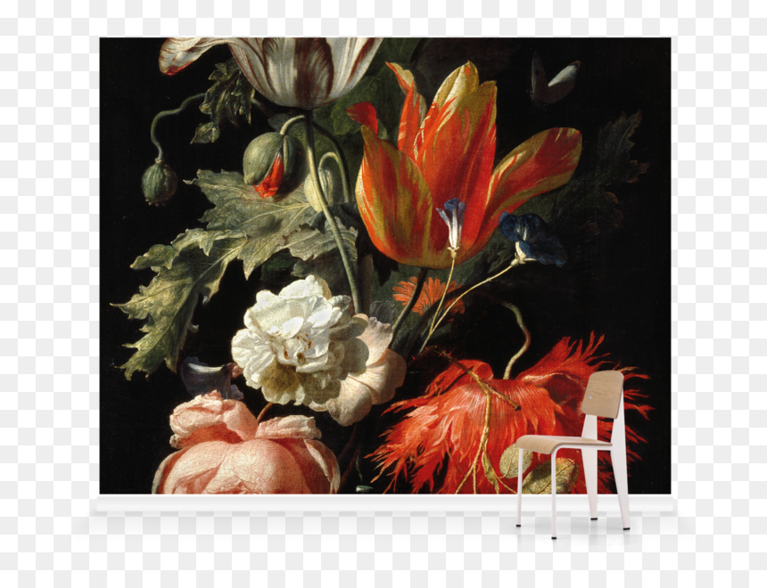 Simon Verelst Still Life, HD Png Download - modern flower vase png