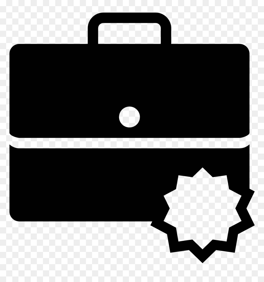 Job Vector Image Black And White - Job Icon Vector Png, Transparent Png - job images png