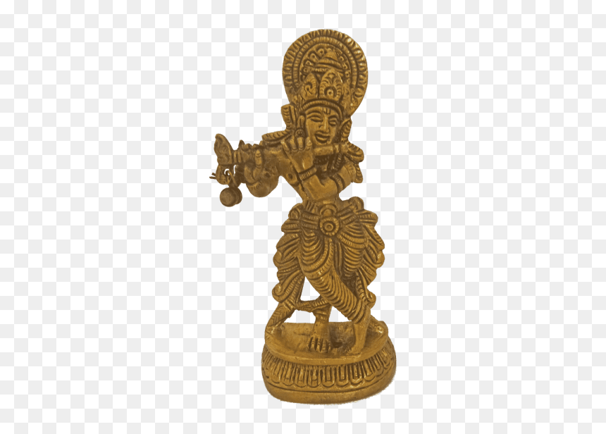 Statue, HD Png Download - bansuri with peacock feather png