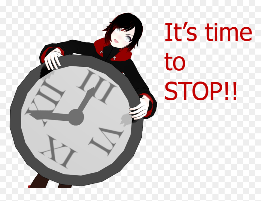 It"s Time To Stop Png - Cartoon, Transparent Png - stop.png