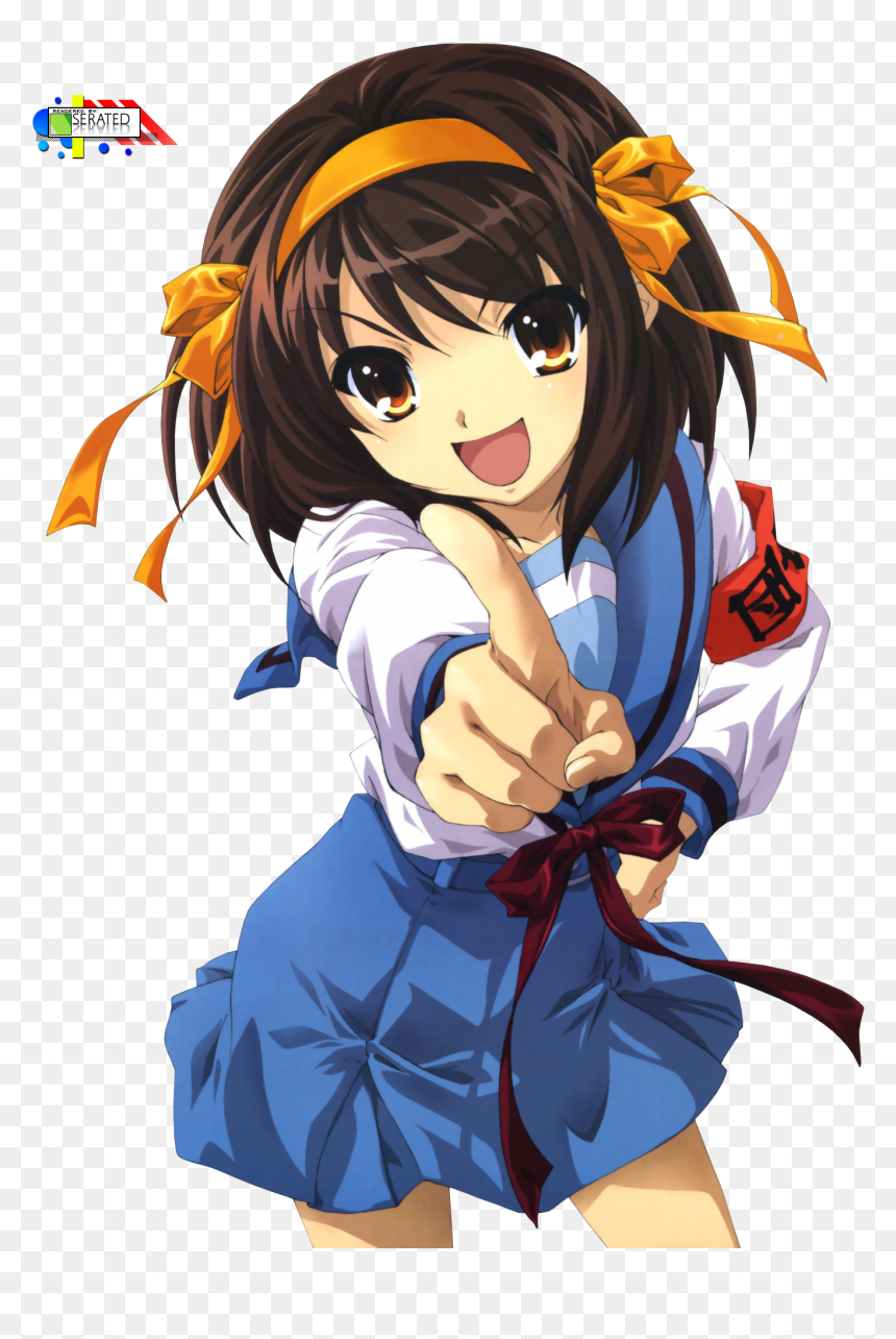 Melancholy Of Haruhi Suzumiya Haruhi , Png Download - Haruhi Suzumiya, Transparent Png - haruhi suzumiya png