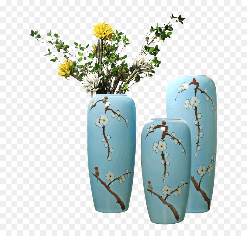 Vase, HD Png Download - modern flower vase png